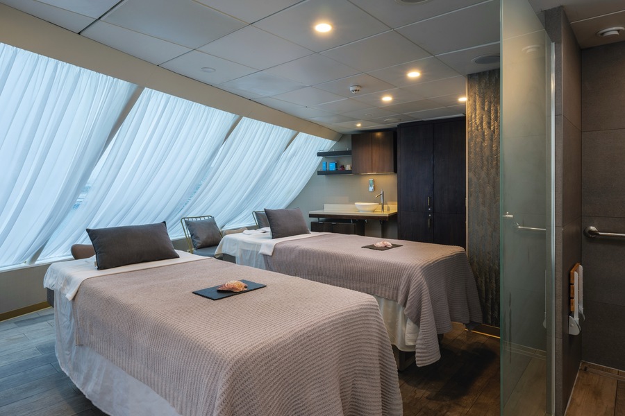 Marella Cruises Marella Explorer 2 Ocean Spa Double Bed Treatment Room ©Ben Waller.jpg